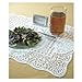 Heritage Lace Canterbury Classic 14-Inch by 19-Inch Placemat, White, Set of 2