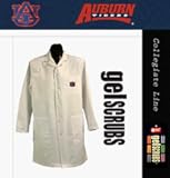 Auburn Tigers Long Lab Coat from GelScrubs - B000BJKFT6