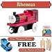 Rheneas from Thomas The Tank Engine Wooden Train Set - Free 2 Pieces of Track & Free Thomas the Tank Engine