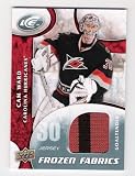 CAM WARD 2009-10 Upper Deck Ice Frozen Fabrics JERSEY Card Carolina Hurricanes Hockey