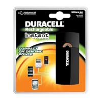 Duracell Instant USB Charger with Lithium ion battery / includes universal cable with USB and mini USB,