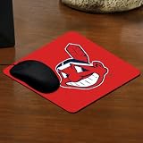 MLB Cleveland Indians Team Logo Neoprene Mouse Pad