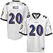 Reebok NFL Equipment Baltimore Ravens #20 Ed Reed White Replica Football Jersey