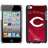 Cincinnati Reds - stitch design on iPod Touch Snap-On Case by Coveroo