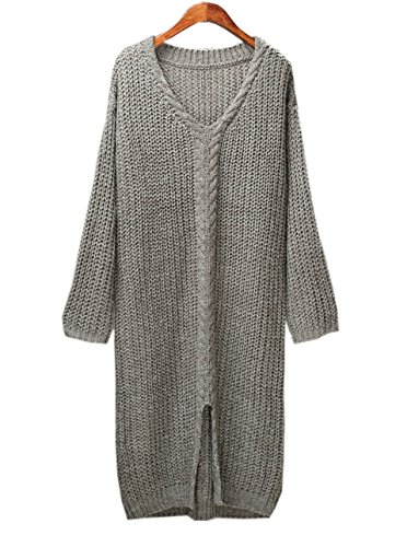 Notting hill 秋冬 大人 レディース セーター ロング丈 プルオーバー ニット スリット カジュアル シンプル かわいい きれいめ クール 愛され スタイル ストレート 4カラー サイズ XS〜2XL SSK-0131