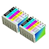MEGA LEADER 12pk (2B+10C) T078120-T0786 (4BT0771-0776 for Epson R260 R380 RX580