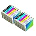 12pk Remanufactured (2B+10C) T078120-T0786 for Epson R260 R380 RX580