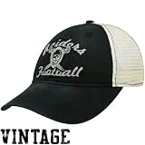 NFL Women's Fan Gear Classic Slouch Mesh Back Hat - EQ60W (Oakland Raiders, One Size Fits All)