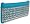 Steve Madden Cookie Wristlet,Turquoise,one size