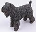 Dog Kerry Blue Terrier Figurine Statue