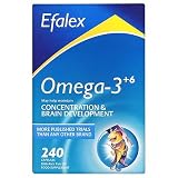 Efalex Omega 3 + 6 Food Supplement Capsules  240 Capsules