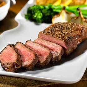 4 (14 oz) Meyer Natural Angus Prime New York Strip Steaks