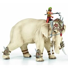 Schleich 70063 - Der m�chtige Kampfelefant mit Reiter