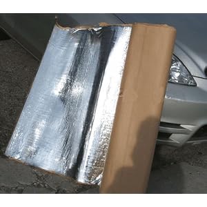 HEAT SOUND Shield FOIL INSULATION BLANKET MAT PAD Car 3'8 12 sq ft size S by Oem