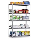 51H8iGnni L. SL160  Edsal : Heavy Duty Shelving Rack, Five Shelves, 36w x 24d x 78h, Silver  :  Sold as 2 Packs of   1   /   Total of 2 Each