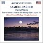 Barber - Choral Music