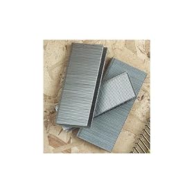 Grizzly G6053 18 Gauge Staples 1/4" Crown Galv. - 5/8", 5,000 pc.