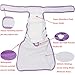 wegreeco Washable Reusable Premium Dog Diapers, Extra Small, Bright Color, for Female Dog, Pack of 3