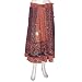 Umbrella Cut Summer Skirt Cotton Clothing for Women Size 18