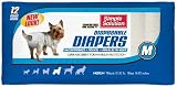 Simple Solution Disposable Diapers, Medium, 12 Count