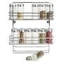 RSVP International 12-bottle Endurance Wall Mount Spice Rack.