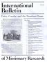 International Bulletin of Missionary Research (1-year auto-renewal)