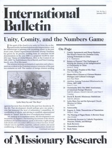 International Bulletin of Missionary Research