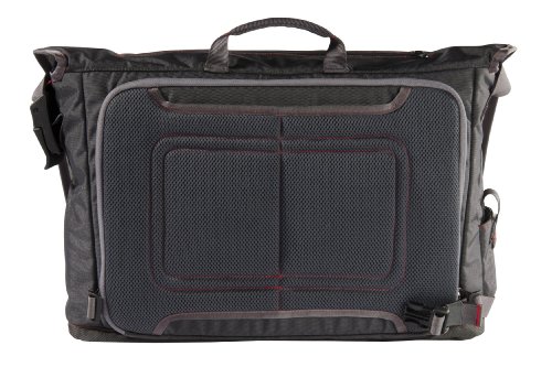 ECBC Trident Messenger Bag for 15-Inch Laptop (B7203-10) - Black