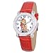 Disney Kids' D2119S086 Tween Hannah Montana "Shimmer" Red Leather Strap Watch