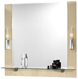 Fackelmann 82046 DOMINO Spiegelelement, H/B/T 90x90x18 cm