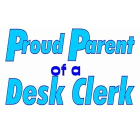 Proud Parent of a Desk Clerk Apron (Various Colors Available)