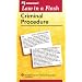 Criminal Procedure (Law in a Flash Cards)