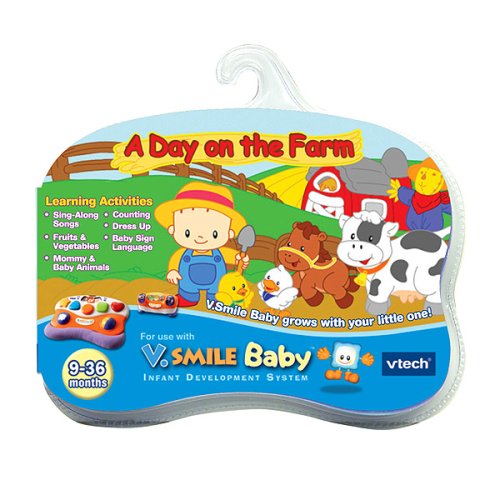 Childrens Toyshop  Toys : Vtech - V.Smile Baby - A Day On The Farm
