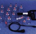 EZ-17 Piece Plastic Cupping Set New by AME