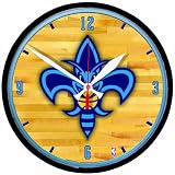 NBA New Orleans Hornets Round Clock