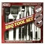 Backyard Chef 10 Pc Stainless Steel BBQ Tool Set.