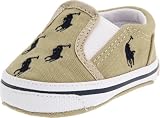 Ralph Lauren Layette Bal Harbour Repeat,Khaki/Navy Canvas,4 M US Toddler