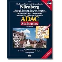 ADAC Stadtatlas N�rnberg: Ansbach, Bamberg, Bayreuth, Erlangen, Fr�nkisches Seenland, F�rth, Gunzenhausen, Neumarkt i.d.Oberpfalz, Weissenburg. ... 216 St�dte und Gemeinden. 1:20000. GPS-genau