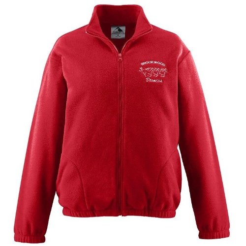 Augusta Chill Fleece Full-zip - Red