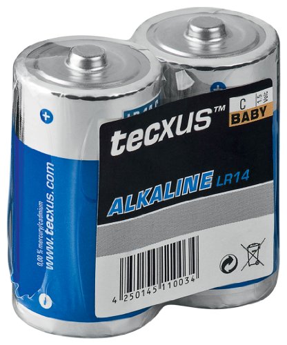 Tecxus LR14 Batterie Alkali Baby C (2 St&uuml;ck) Preisvergleich