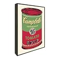 Campbell's Soup Can, 1965 Pop Art - Green/ Red (12x8")