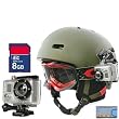 GoPro HD Helmet HERO High-Definition Waterproof Digital Camera + SD 8GB Memory Card
