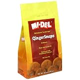 Mi-Del Old-Fashion, Swedish Style Ginger Snaps, 10-Ounce Bag (Pack of 12)