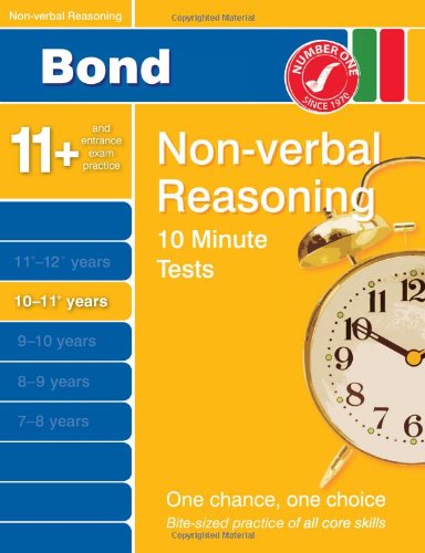 Bond 10 Minute Tests 10-11 Years