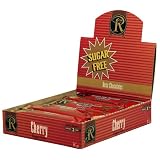 Box of 12 No Sugar Added Milk Chocolate with Cherry Bars - Low Carb Chocolate From Ross Chocolates