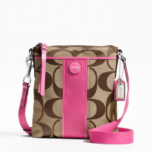 pink authentic coach