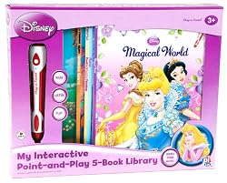 My Point-and-Play and Disney 5-Book Library for Girls