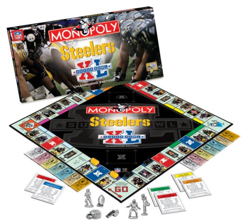 Buy Pittsburgh Steelers Super Bowl Monopoly by MONOPOLY