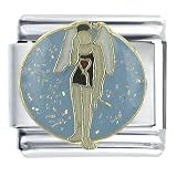 Pretty Angel Religious Italian Charms Bracelet Link