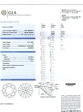 Certified Diamond (Round, Ideal cut, 3.01 carats, E color, IF clarity)